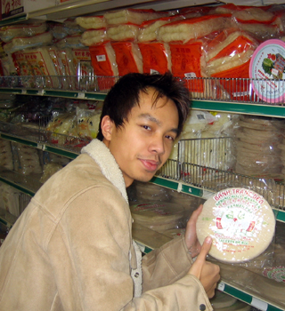 Tai Phan knows spring roll wrappers